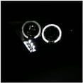 thumbnail image 3 of LED Halo Projector Headlight In Matte Black Housing Clear Lens Made For And Compatible With 2010 - 2014 Ford Mustang 10 11 12 13 14, 3 of 8