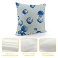 thumbnail image 4 of SHANXI Outdoor Pillow Covers Blue Decor Waterproof Throw Pillow Covers Outdoor Waterproof Pillow Covers Decor for Patio Funiture Garden Sofa Couch 18x18in, 4 of 5