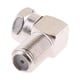 thumbnail image 3 of 6x 5pcs F Tipo de ángulo Cable Adaptador de TV Conector RG6 RG59, 3 of 7