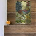 thumbnail image 5 of Luxe Metal Art 'Rooster' by David Galchutt, Metal Wall Art, 12"x16", 5 of 9