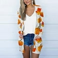 thumbnail image 1 of Puntoco Chaqueta tipo cárdigan con estampado floral y cuello redondo de manga larga para mujer Puntoco Puntoco-2624, 1 of 5