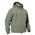 thumbnail image 5 of TACVASEN Mens Casual Outdoor Sport Coat Thicken Skiing Jacket Army Green L, 5 of 7