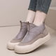 thumbnail image 5 of Zapatos de mujer botas de nieve gruesas y cálidas para mujer, zapatos antideslizantes, botas cálidas que combinan con todo, zapatos para correr, botas vaqueras, 5 of 8