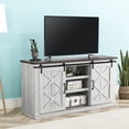 thumbnail image 3 of LIVILAND 58" TV Stand Media Console For TVs Upto 65" in Off White, 3 of 5