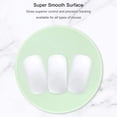 thumbnail image 3 of , Premium-Textured Small Round Mousepad 8.7 x 8.7 Inch White, Stitched Edge Anti-Slip Waterproof Rubber Mouse Mat, Pretty Cute for Office Home Gaming Laptop Men Women Kids, 3 of 7