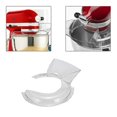 thumbnail image 3 of Fit 4.5 & 5 QT Pour Shield for KitchenAid Stand Mixer, KN1PS, KSM500PS, KSM450, 3 of 5