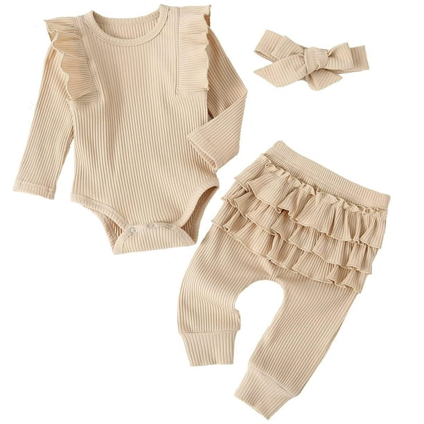Disfraz de mameluco Fullfamous para niña, pantalones y diadema, 3-6 m
