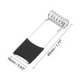 thumbnail image 2 of Unique Bargains 45x16mm Downlight Spring Clips 50 Pack Emitting Diode Recessed Lighting Accessories Securing Clamps Black, 2 of 6