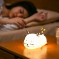 thumbnail image 3 of Luz Nocturna para Niños, Luz Nocturna para Niños Ciervos Lámpara para Bebés De 7 Colores, Luz Nocturna Led Portátil para Niños Luz Nocturna para Bebés Regalos para Niños, con Control Remoto, 3 of 4