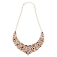 thumbnail image 3 of Kit de joyas Nupciales Rústicas perfecl Collar y pendientes cristal 44cm, 3 of 8