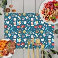 thumbnail image 4 of 2024 Placemats Accessories Kitchen Modern Cup Coffee Tableware Linen Table r Kitchen Dining for Print ECG Nurse Sale Hot, 4 of 7