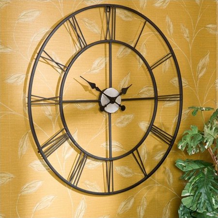 Southern Enterprises Empire Decorative Wall Clock