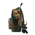 thumbnail image 4 of FORMRS School Backpack with Front Zippered Pocket 12" Student Travel Daypack, Forest Mushroom, 4 of 6