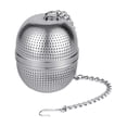thumbnail image 4 of 1 PC Duradero de acero inoxidable Colador de té Colgando Té Infusor Tea Strainer (Plata), 4 of 6