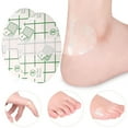 thumbnail image 6 of Adhesive Heel Protector Stickers - Transparent Anti-Wear Foot Pads, Soft Cushioning, Comfortable Oval Shape, Durable Adhesive, Shower & Shoe Use, Men Women, Prevent Heel Rubbing, Makeup Organizers, 6 of 6
