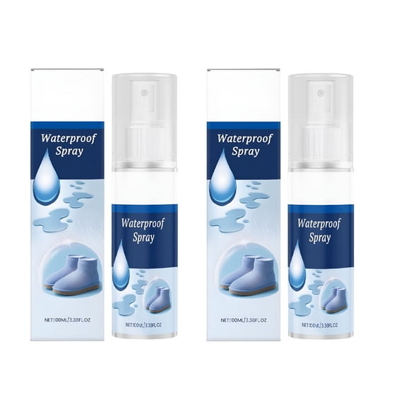 RAGUPEL 2 Pack Shoe Protector Spray, Suede Protector Spray, Rain & Stain Waterproof Protection for Shoes, Boots