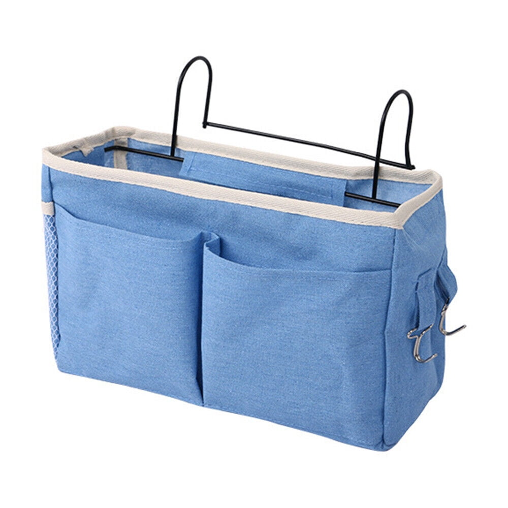 KKMOL Storage Bag Hanging Bedside Organizer Caddy Pocket Bed Phone Book
