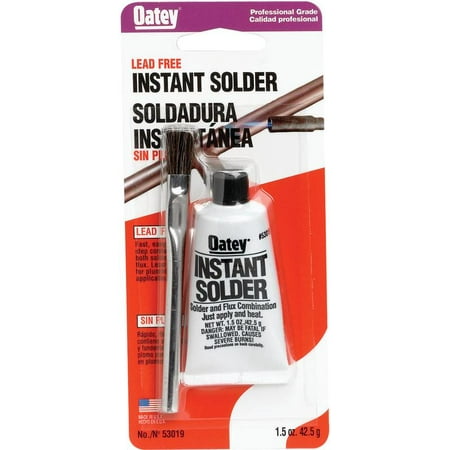 UPC 038753530192 product image for Oatey 53019 Instant Wire Solder, 1.5 oz, Paste, Gray | upcitemdb.com