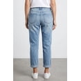 thumbnail image 2 of Ellos Comfortable Women's Plus Size Boyfriend Jeans Stretch Denim Mid-Rise, 2 of 6