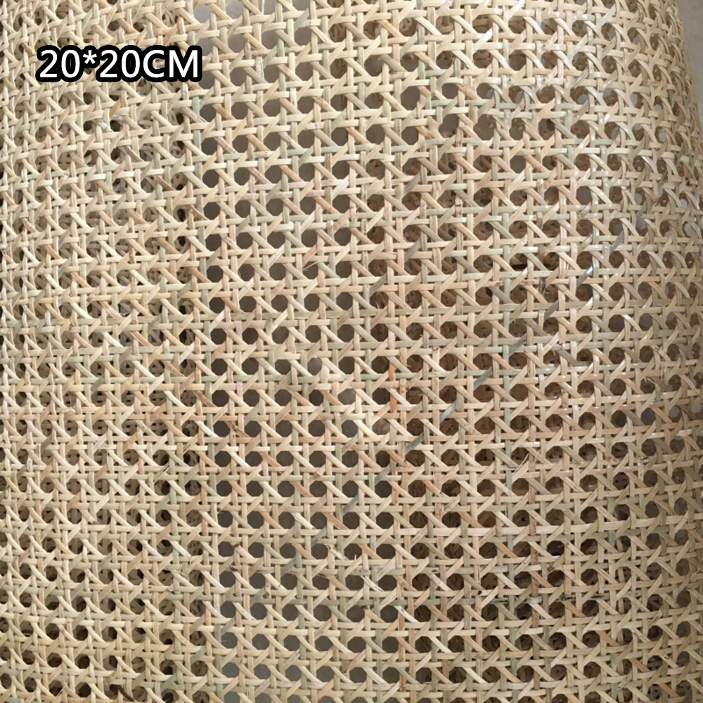 Natural Rattan Sheet bing Rattan Woven Roll Sheet Mesh Fabric