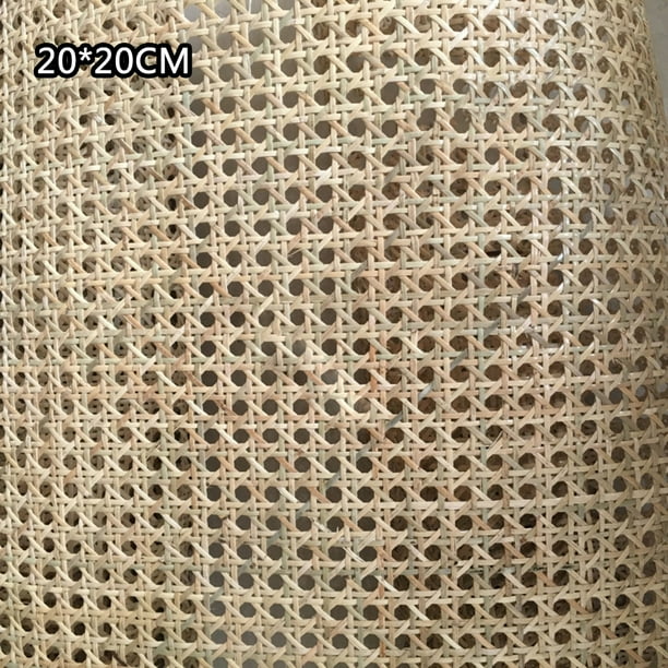 Natural Rattan Sheet bing Rattan Woven Roll Sheet Mesh Fabric