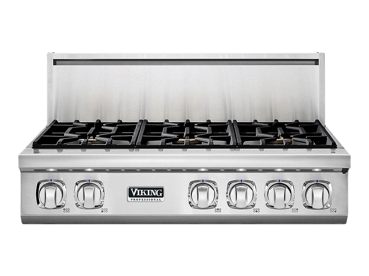 Viking Professional 7 Series VGRT7366BSS Gas cooktop 6 hobs Niche