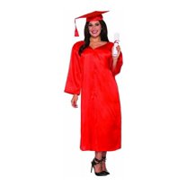 Red Graduation Adult Robe - One-Size