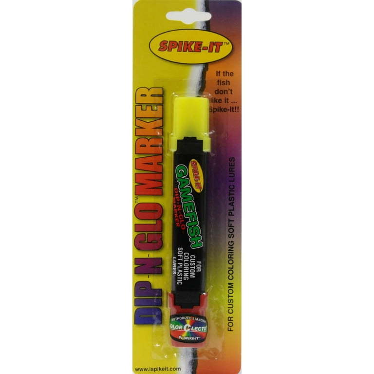 Spike-It Double Tip Scented Marker - Chartreuse/Red