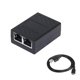thumbnail image 1 of Acoplador divisor Ethernet Rj45 adaptador de conector divisor enchufe de 1 a 2 vías, 1 of 5