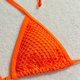 thumbnail image 5 of Trajes de Baño de Bikini de Mujer de Moda Sexy Sólido E Impreso Conjunto de Trajes de Baño Divididos, Correas Anchas Ajustables, 5 of 9