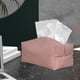 thumbnail image 4 of Cubierta de tejido,soporte para caja de pañuelos independiente cubre rectangular,Servilletero caja mesa dispensador caja pañuelos,Estuche de papel para pañuelos faciales Titular de caja de Macarena Cubierta de tejido, 4 of 8