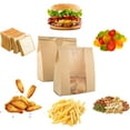 thumbnail image 5 of 50 Pcs Bread Bags for Homemade Bread With Window Sourdough Paper Bread Bags. （13.7x8.2x3.7 in）, Packaging and Storage of Baked Goods Suitable for Bakers. Package Includes 50 Cute Sealing Stickers., 5 of 6