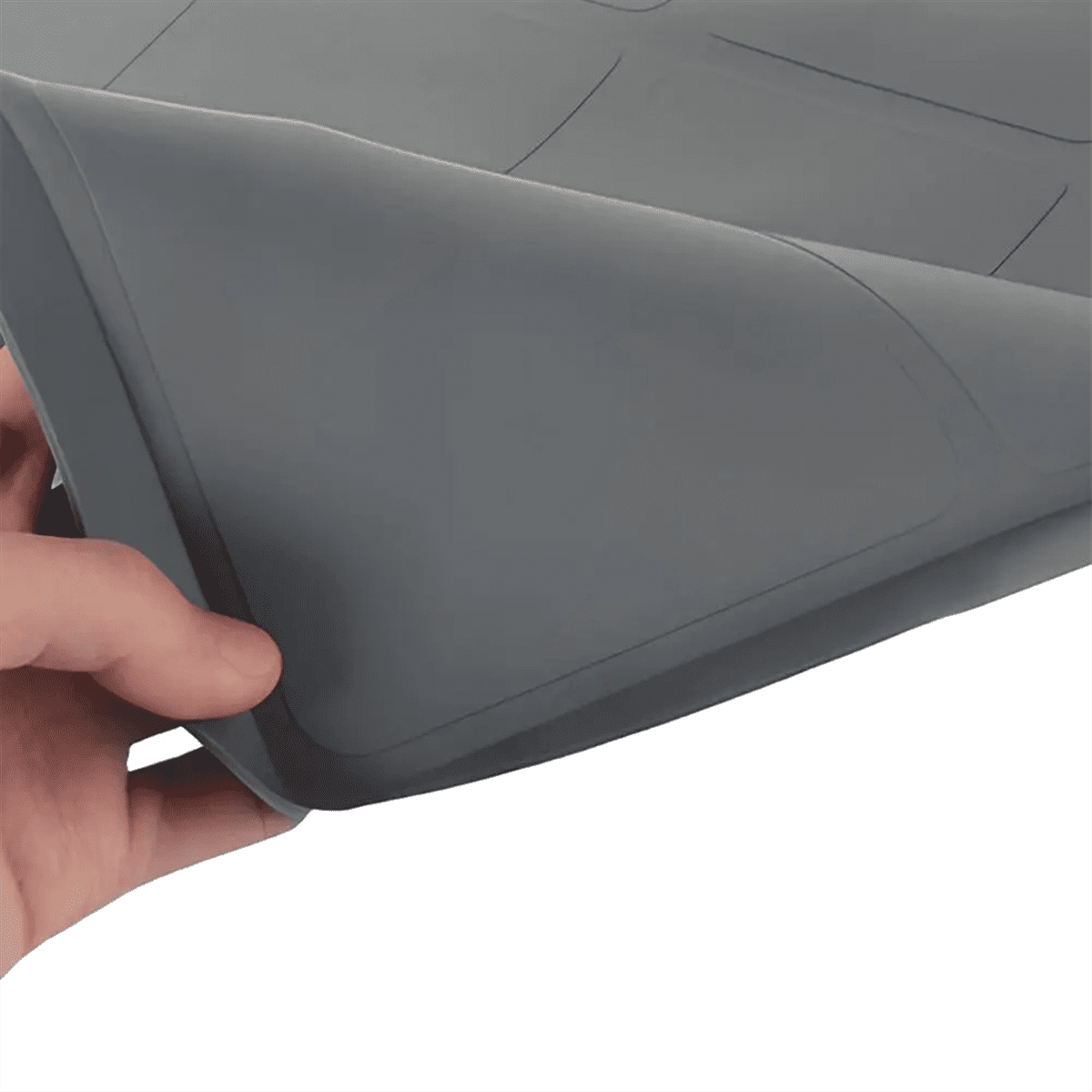 Dryer Mat for Top of Dryer Silicone Washer Dryer Cover Top Washing Machine Cover Dust-Proof Waterproof Protector Mat B