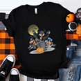 thumbnail image 1 of Kaus Disney Gambar Mickey dan Minnie Lucu Motif Mumi Wanita Mode Trik atau Suguhan Pakaian Lucu Halloween untuk Anak PerempuanL Gao Jinjia LED, 1 of 2