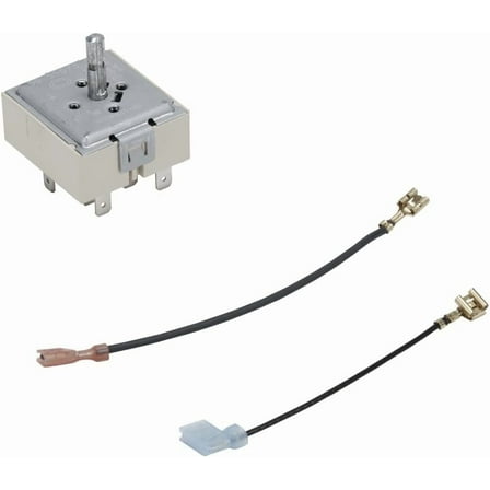 Whirlpool 12002125 Surface Element Switch, White