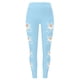 thumbnail image 3 of WILLBEST Leggings de Mujer, Cintura Alta, para Entrenamiento, Yoga, Pantalones Suaves, Elásticos, con Estampado Navideño, Bloques de Color, Cómodos, para Fitness Grande, 3 of 4