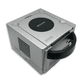 thumbnail image 3 of Nintendo GameCube Video Game Console System Assorted Bundle with 2 Transparent Clear Controllers (Refurbished), 3 of 5