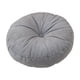 thumbnail image 1 of Cojín de suelo redondo, ligero y decorativo, ideal para meditación, para el hogar, sofá, silla, cama, coche, estudio, interior. Azul, 1 of 8