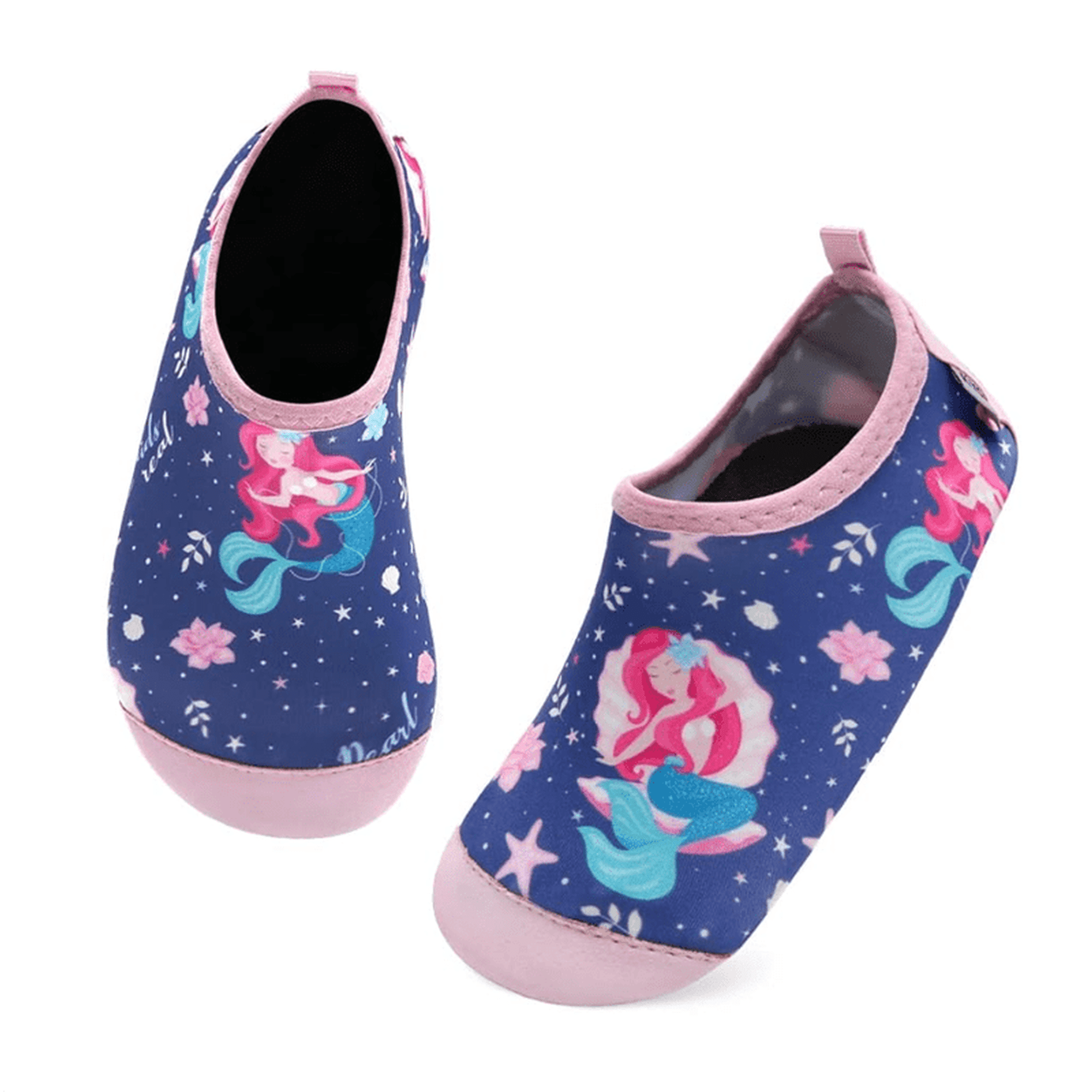 Watelves Kids Water Shoes Quick-Dry Non-Slip Barefoot Aqua Socks for Beach Swim Pool