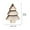 Beige, variant on Christmas Tree Shaped Snack Serving Tray, 3 Compartments Multi-functional Plastic Xmas Tree Snack Plates, Dried Fruit Display Plates, Food Storage Container for Home Party Holiday Indoor