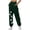 A-Green, variant on Wyobmus Women's Wide Leg Sweatpants 2024 Fall High Waisted Baggy Ankle Bind Pants Drawstring Athletic Joggers G-Beige