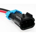 thumbnail image 5 of Paquete de 3 conectores Metri-Pack de 2 pines y 30 amperios, serie 280, multifunción (conector macho a hembra de 12 AWG)., 5 of 5