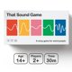 thumbnail image 2 of Juego Party Game That Sound para adultos y adolescentes con 325 cartas, 2 of 6