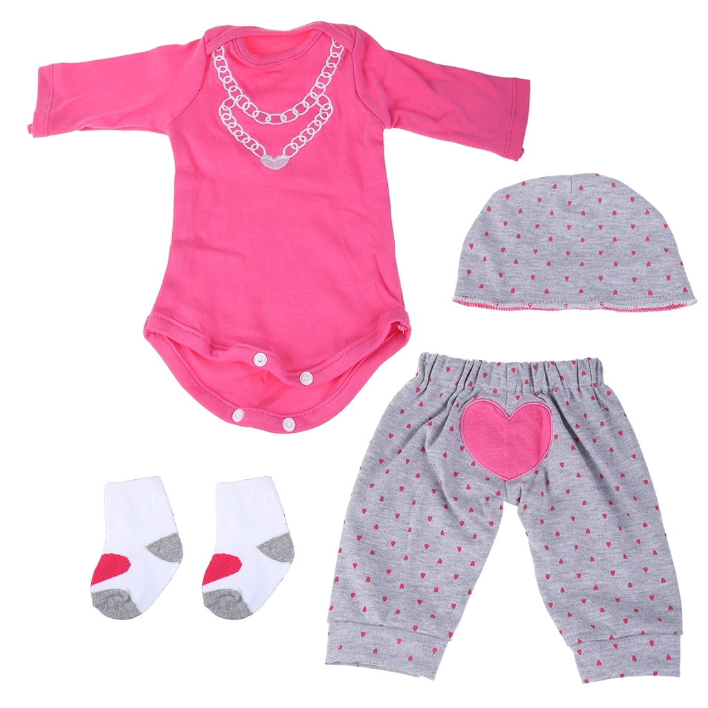 CANKER Reborn Baby Doll Clothes Change Of Clothes For NPK Reborn Baby