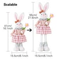 thumbnail image 2 of Easter Long Legs Stretchable Bunny Doll Ideal for Party Supplies and Home Decor, 2 of 4