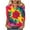 Multicolor Plus Size Blouse for Women_e, variant on CYMMPU Tie Dye 3/4 Sleeve Tunic Tops Round Neck Fall Trendy Shirts Blouses for Women Dressy Casual Spring Tops Loose Fit Ombre T-Shirts Multicolor XXL
