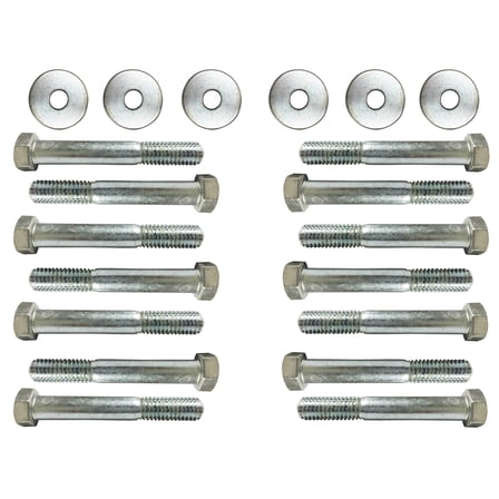 Auto Pro USA BM1003HD Body Mount Hardware replacement for 1965-1966 Chevy Impala Sedan/Hard Top