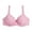 Pink, variant on Plus Size Smooth Bra Comfortable Women's Bra Adjustment Underwear Super Push up Bra Compression Sports Bra plus Size Woman Bra Bra for Women Pack Sports Brawls for Women Women Bras plus Size Front