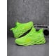 thumbnail image 1 of Men Letter Graphic Breathable Lace-Up Front Running Shoes, Sporty Outdoor Sneakers School Shoes, 1 of 4