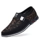 thumbnail image 5 of Zapatos casuales Prince planos 48 de caña baja 52 zapatos de hombre talla grande 53 sin cordones, 5 of 5